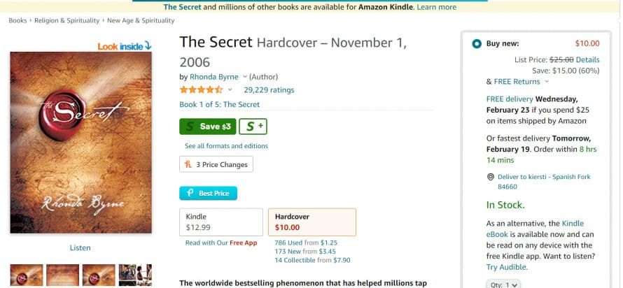 The Secret Book review