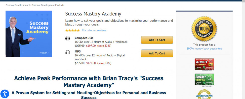 Brian Tracy's Success Mastery Academy