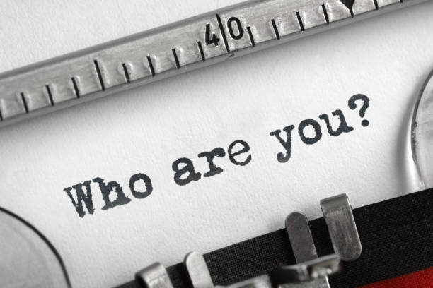 Who are you typed on an old typewriter concept for self belief, positive attitude and identity. The Best Way to Recover Your True Self