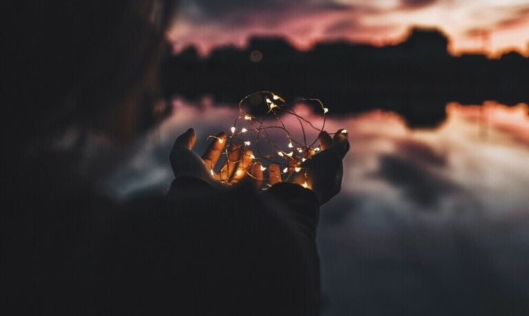 The Power Of Energy In Self-Love in ones hand