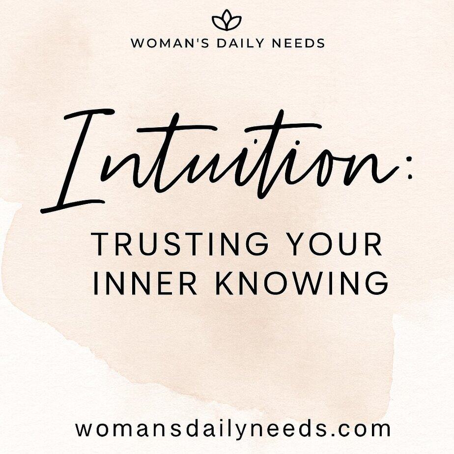 Minimalist graphic listing four practices to strengthen intuition—body scans, journaling, solitude, and nature walks.