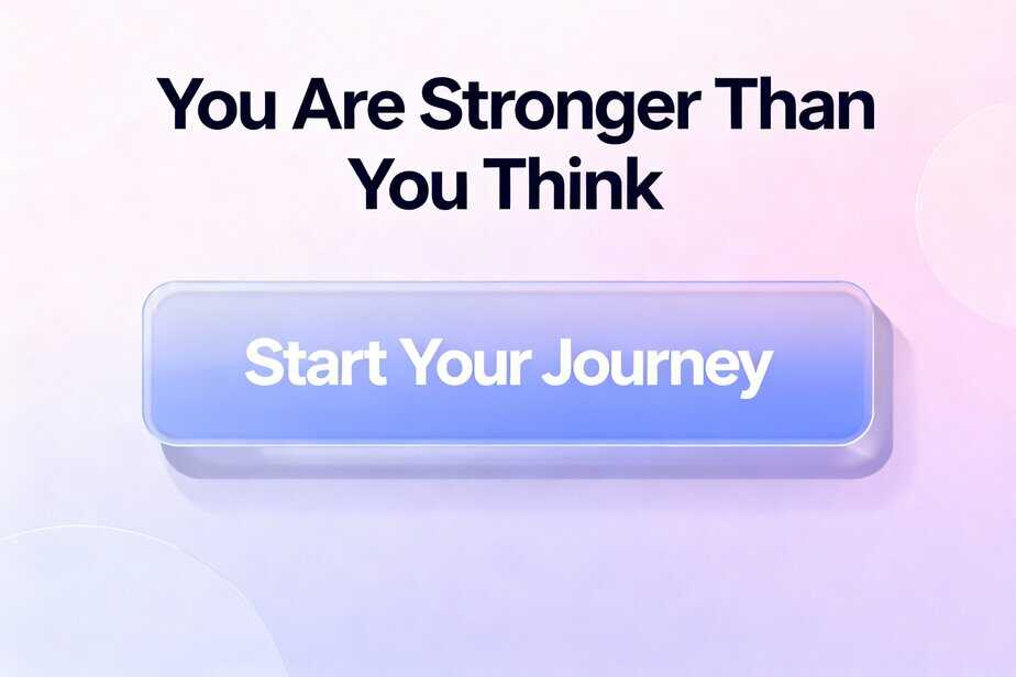 Modern CTA banner with encouragement to overcome emotional barriers